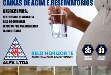 Limpeza e Higienização de Caixas de Água e Reservatorio